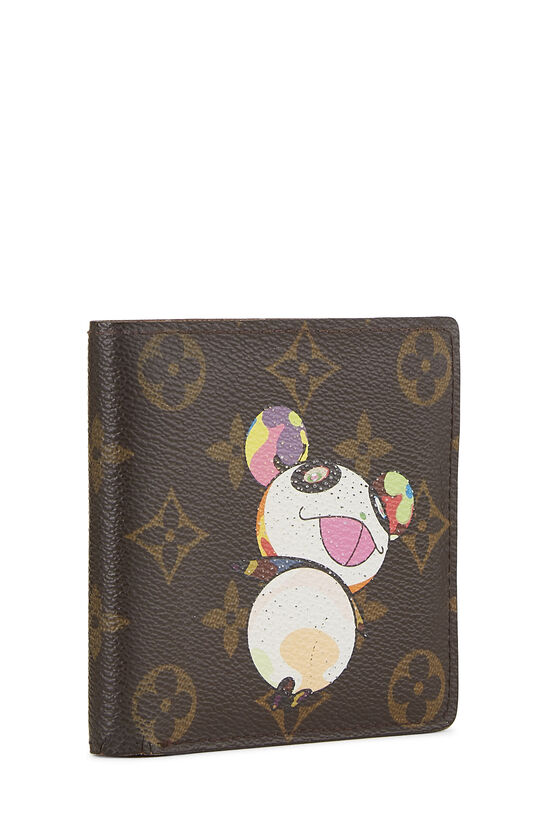Louis Vuitton Men's Murakami Panda Monogram Marco Bifold Wallet