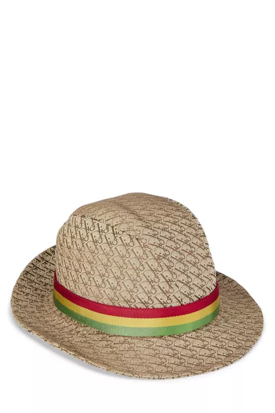 Brown Rasta Trotter Canvas Fedora