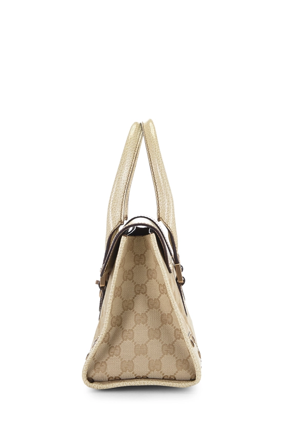 White Original GG Canvas Handbag, , large image number 2