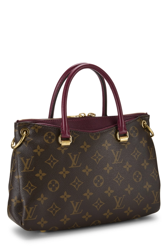 Burgundy Monogram Canvas Pallas BB, , large image number 1