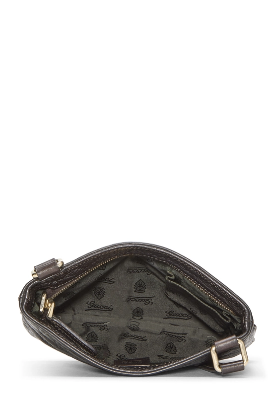 Brown Guccissima Flat Messenger Small, , large image number 5