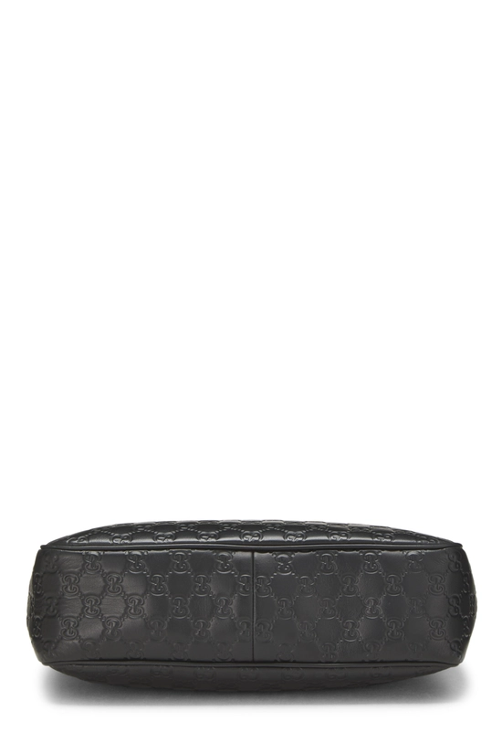 Black Rubber Messenger Bag, , large image number 4