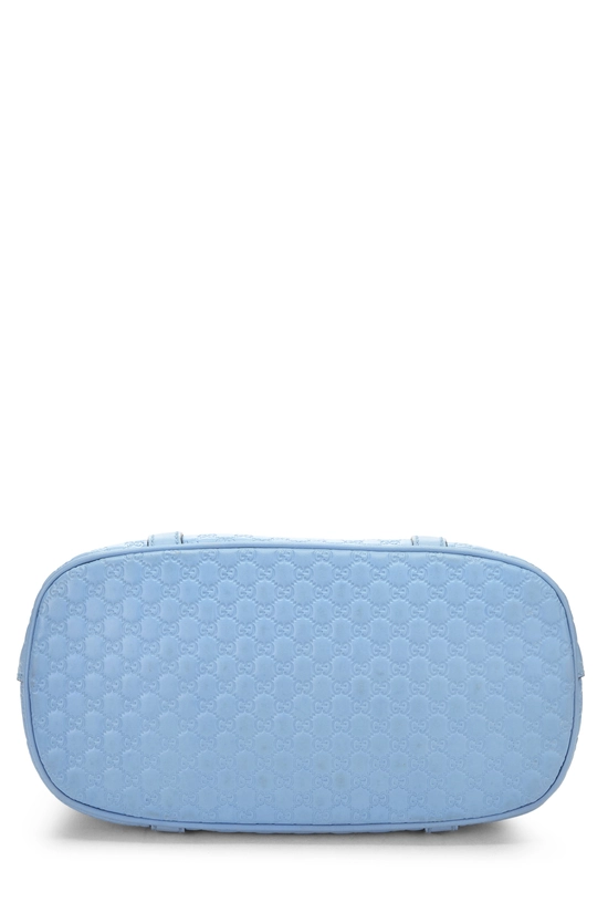 Blue Microguccissima Nice Dome Bag Small, , large image number 4