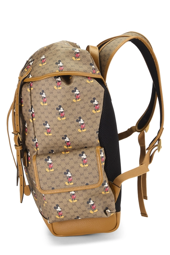 Pre-Owned Disney x Gucci Brown GG Supreme Canvas Donald Duck 