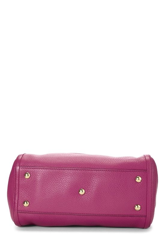 Pink Leather Soho Convertible Shoulder Bag Small, , large image number 4