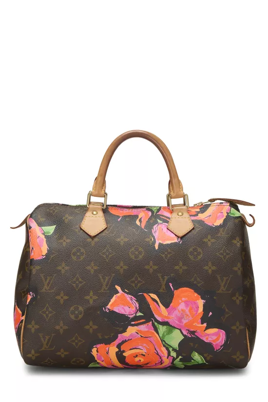 Stephen Sprouse x Louis Vuitton Monogram Roses Speedy 30, , large image number 0
