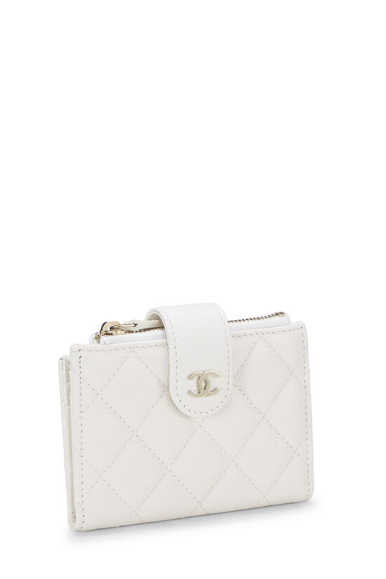 White Caviar Timeless 'CC' Compact Wallet, , large image number 1