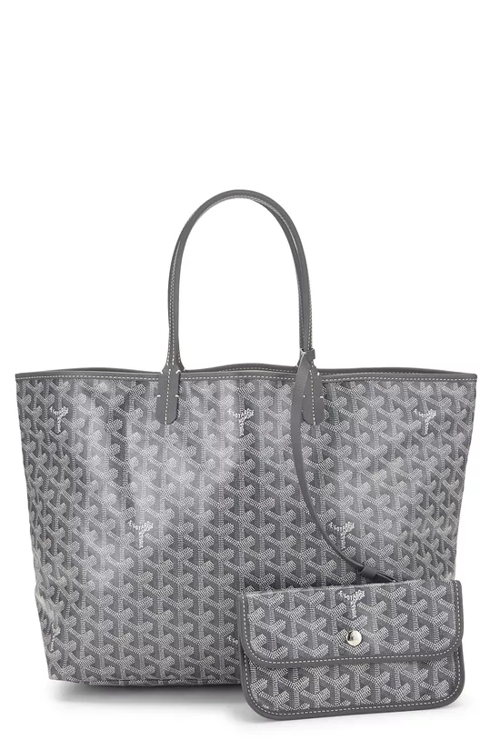 Grey Goyardine Canvas Saint-Louis PM, , large image number 3