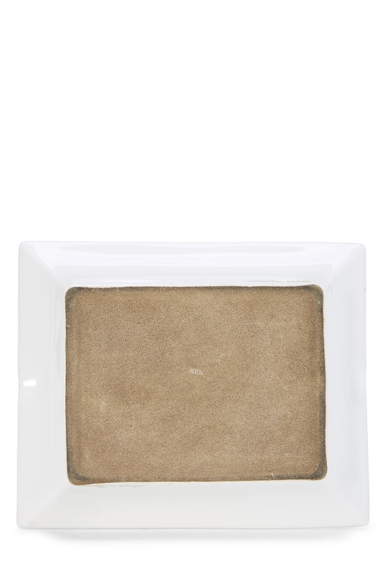 Multicolor Orchid Porcelain Ashtray, , large image number 2