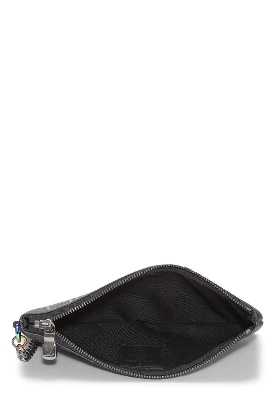 Fragment x Louis Vuitton Flash Black Monogram Eclipse Phone Pouch, , large image number 3