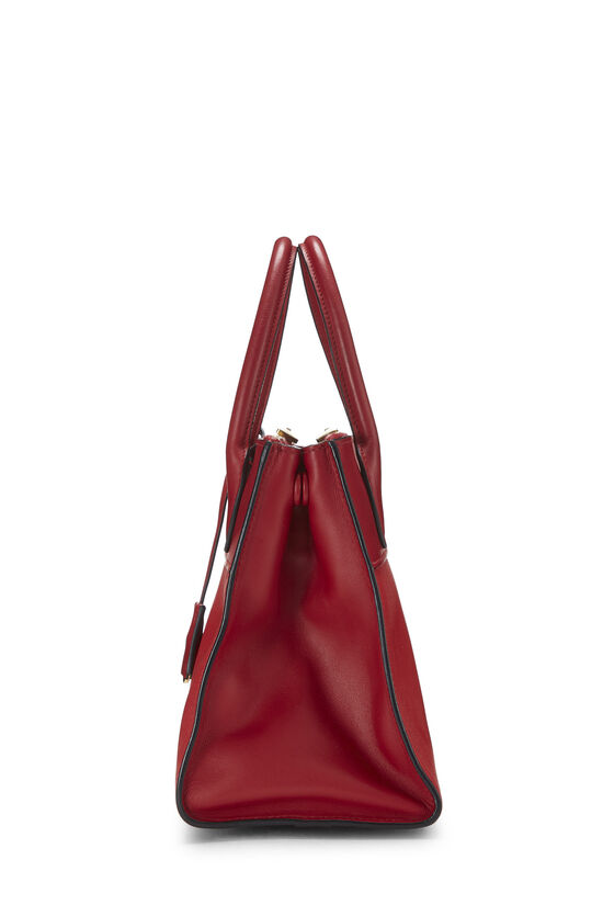 Red Saffiano Paradigme City Shoulder Bag Medium, , large image number 2
