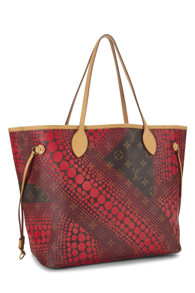 Yayoi Kusama x Louis Vuitton Red Monogram Dots Infinity Neverfull MM, , large