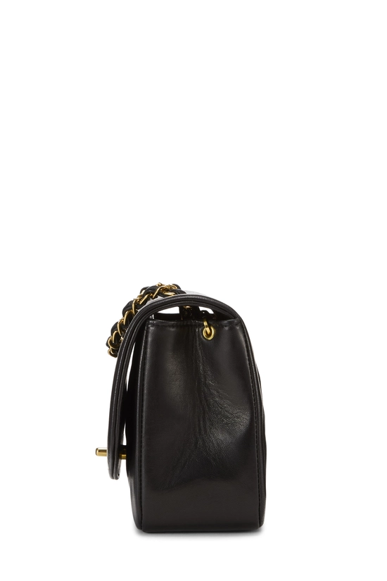 Black Quilted Lambskin Diana Flap Small, , large image number 2