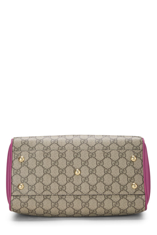 Multicolor Original GG Supreme Canvas Boston Handbag, , large image number 4