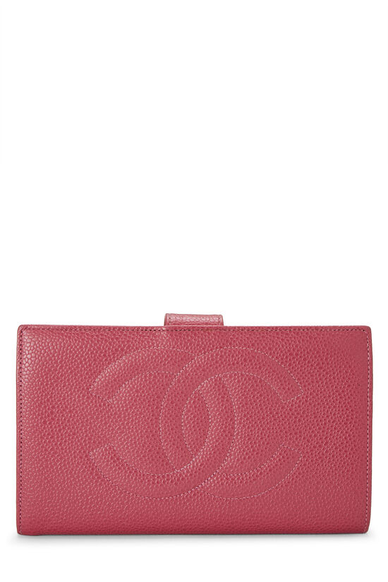 vintage chanel pink wallet