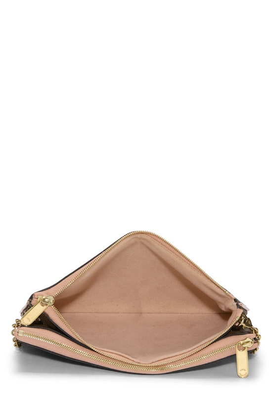 Damier Ebene Double Zip Pochette, , large image number 5