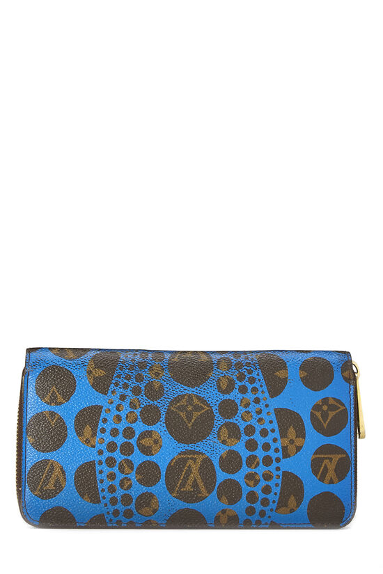 Yayoi Kusama x Louis Vuitton Blue Monogram Dots Infinity Zippy