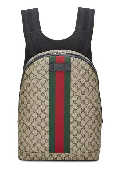 Original GG Supreme Canvas Web Backpack Medium