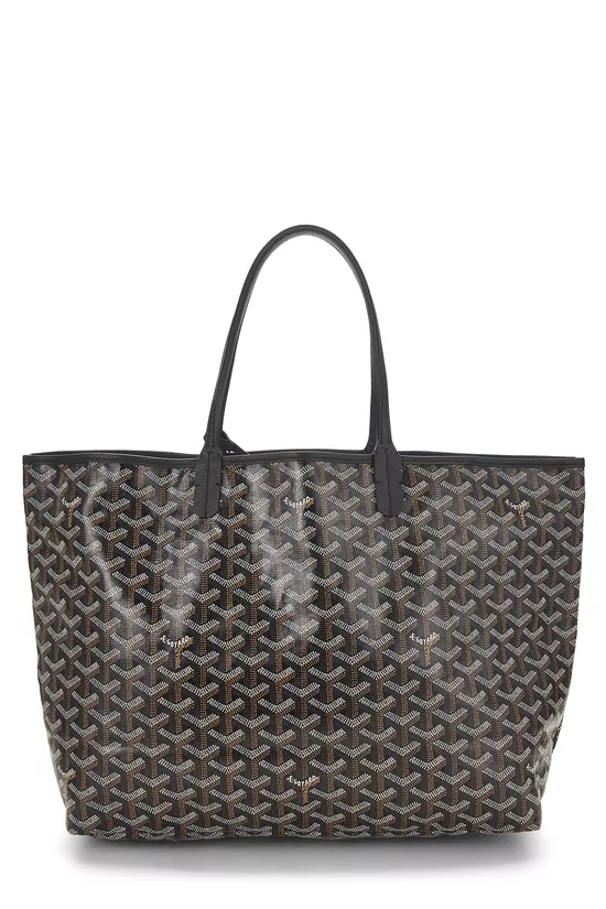 Black Goyardine Canvas Saint-Louis PM, , large image number 0