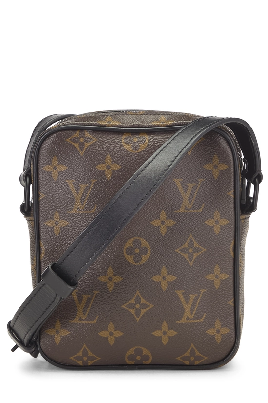 Black Monogram Macassar Christopher Wearable Wallet , , large image number 3