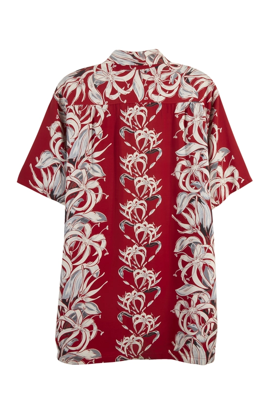 Red & Cream Hawaiian Togs Shirt, , large image number 1