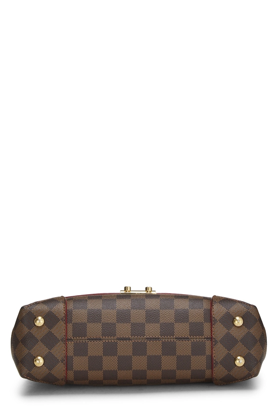 Red Damier Ebene Caissa Clutch on Chain, , large image number 4