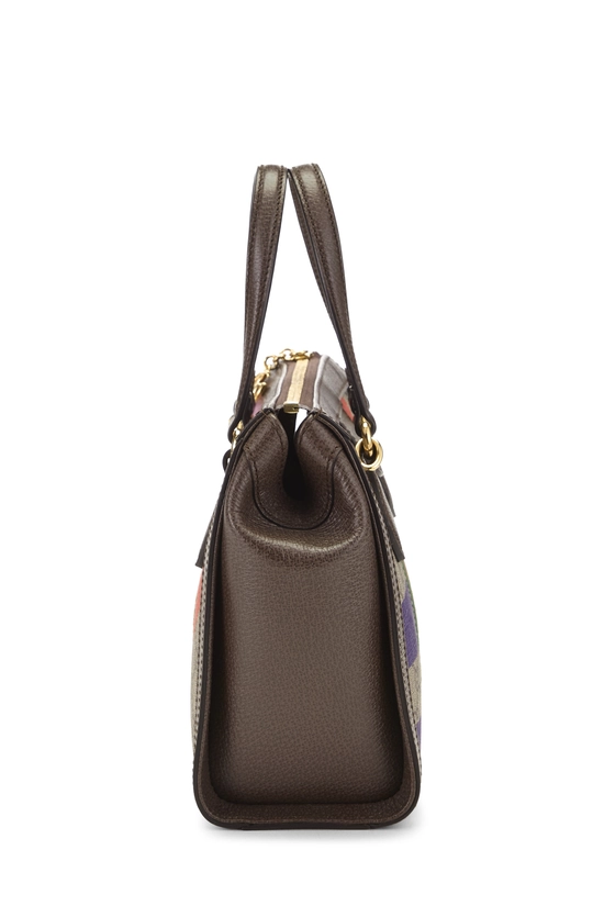 Multicolor GG Supreme Canvas Equestrian Ophidia Tote Small, , large image number 2