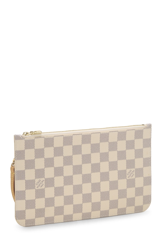 Damier Azur Neverfull Pouch GM NM, , large image number 1