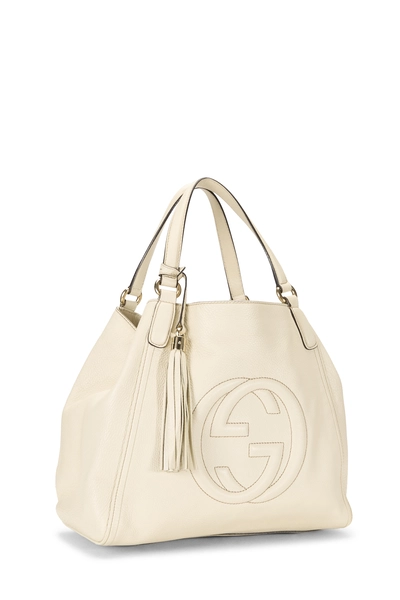 Gucci White Leather Soho Convertible Shoulder Bag — photo 2