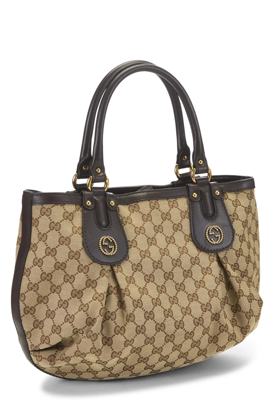 Original GG Canvas Scarlett Tote, , large image number 1