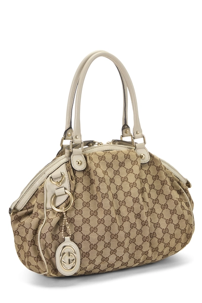 Gucci Original GG Canvas Sukey Boston Handbag — photo 2