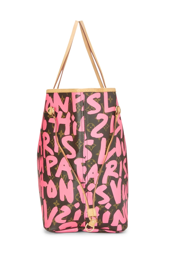 Stephen Sprouse x Louis Vuitton Pink Graffiti Neverfull GM, , large image number 2