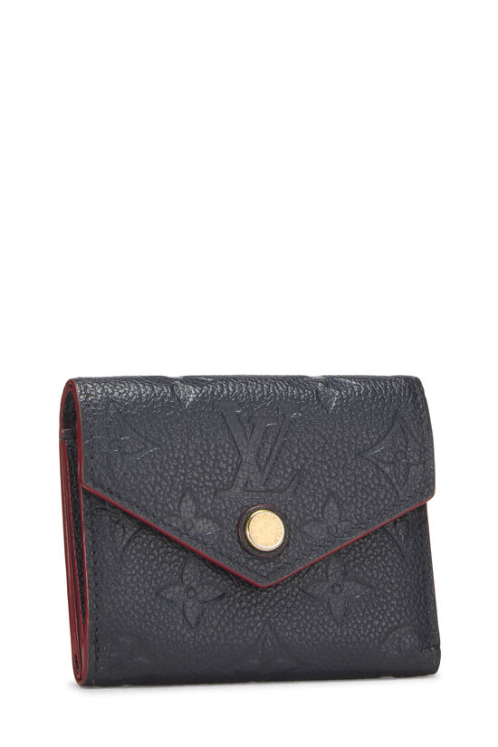 Bleu Infini Monogram Empreinte Zoe Wallet, , large image number 1