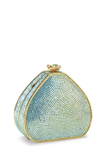Blue Crystal Minaudi&egrave;re Small, , large