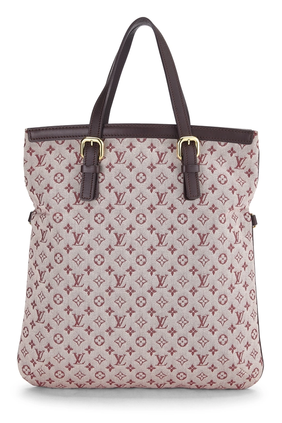 Burgundy Monogram Mini Lin Francoise, , large image number 0