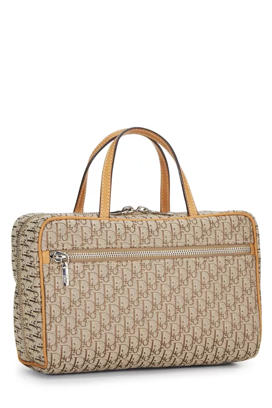 Beige Trotter Canvas Handbag Small, , large image number 1