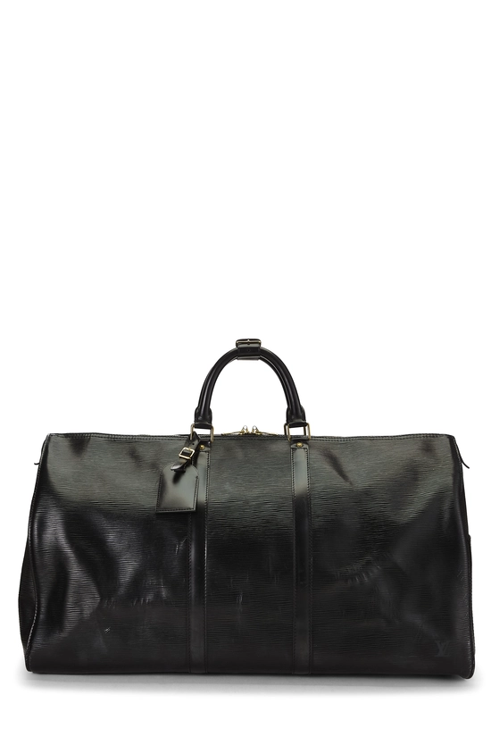 Black Epi Keepall 55, , large image number 0