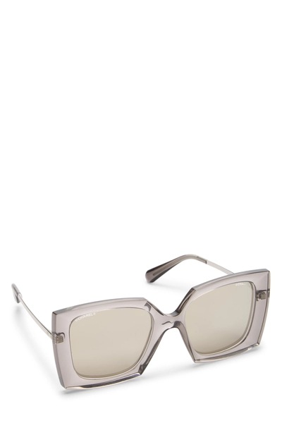 Grey Acetate Sunglasses 6051, , large