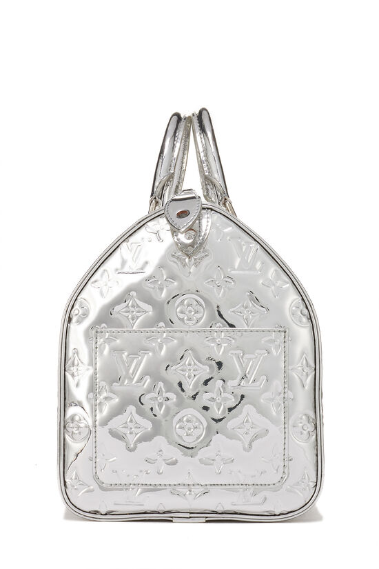 Silver Monogram Miroir Speedy 35, , large image number 2