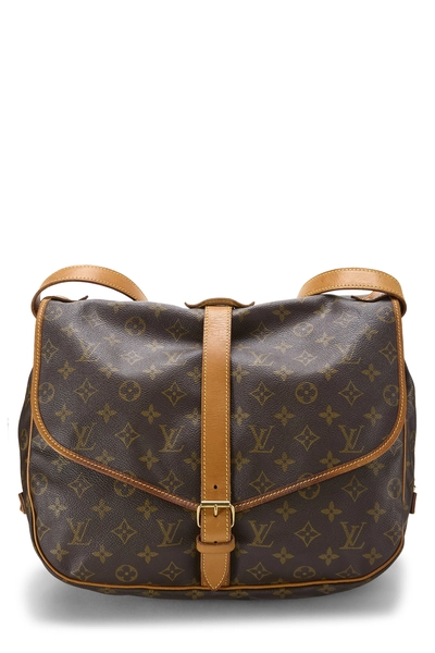 Louis Vuitton Monogram Canvas Saumur 35