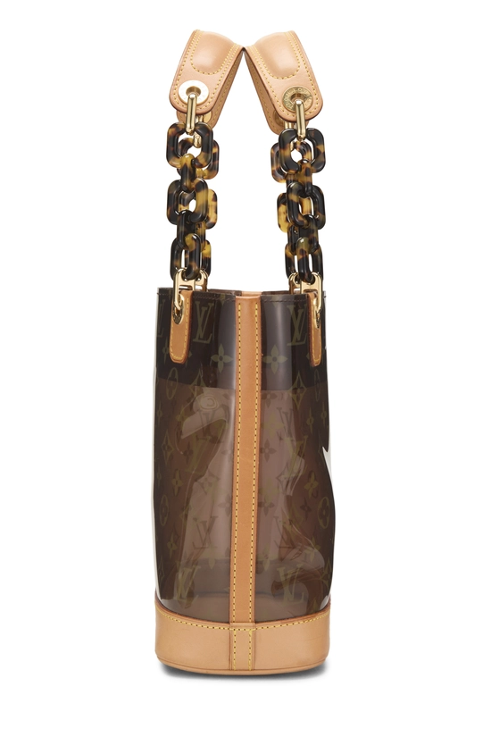 Brown Monogram Ambre Vinyl Cabas PM, , large image number 2