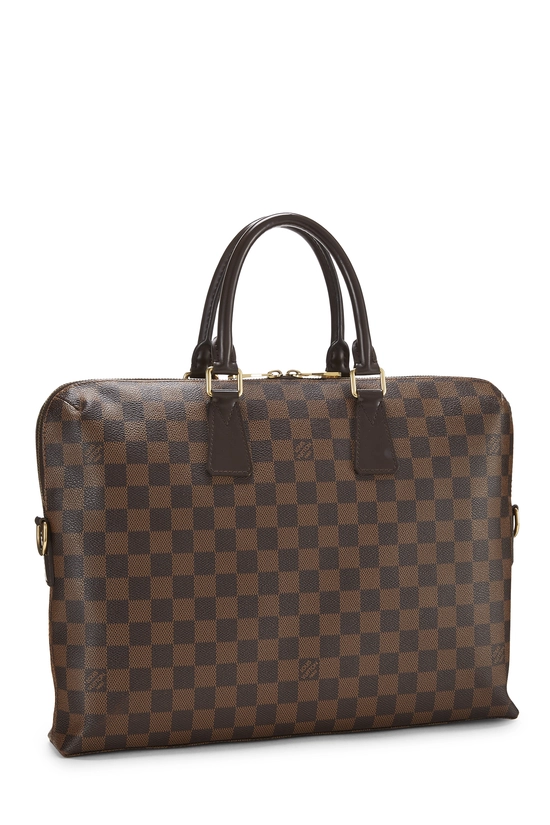 Damier Ebene Porte Documents Jour, , large image number 1