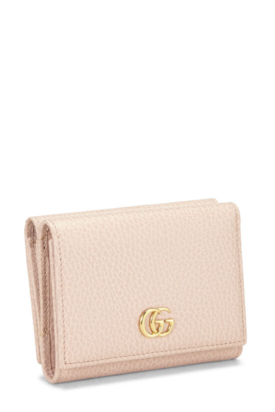 Pink Leather Trifold Wallet, , large image number 1