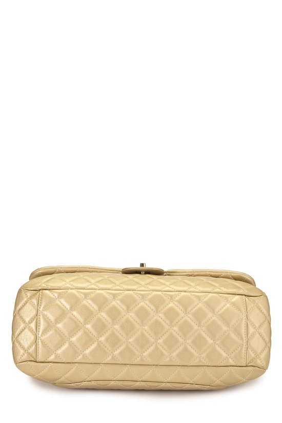 Gold Calfskin New Classic Flap XXL, , large image number 4