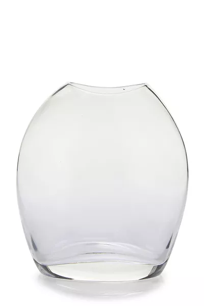 Glass Bean Vase Small