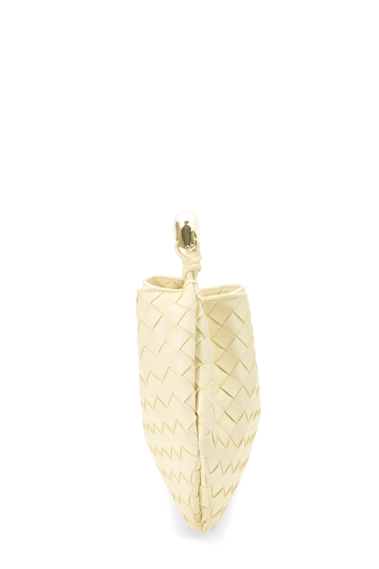 Yellow Intrecciato Sardine Bag, , large image number 2