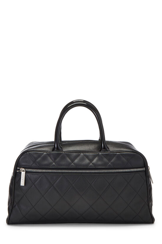 Chanel Black Quilted Calfskin Bowler Large Q6B0193PK5010