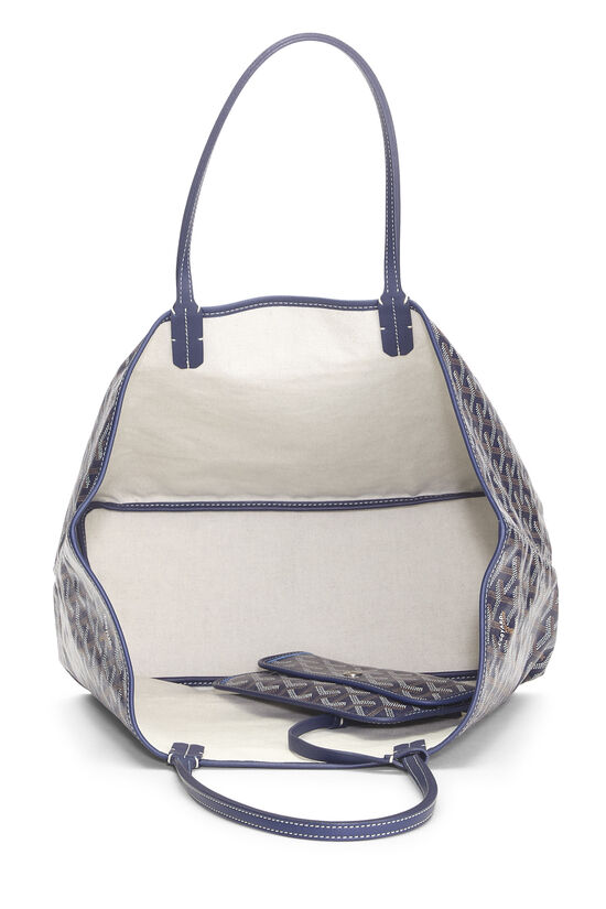 Navy Goyardine Canvas Saint-Louis PM, , large image number 5