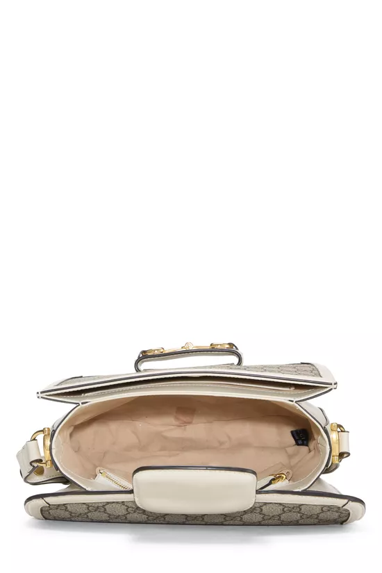 Original GG Supreme Canvas 1955 Horsebit Shoulder Bag, , large image number 5