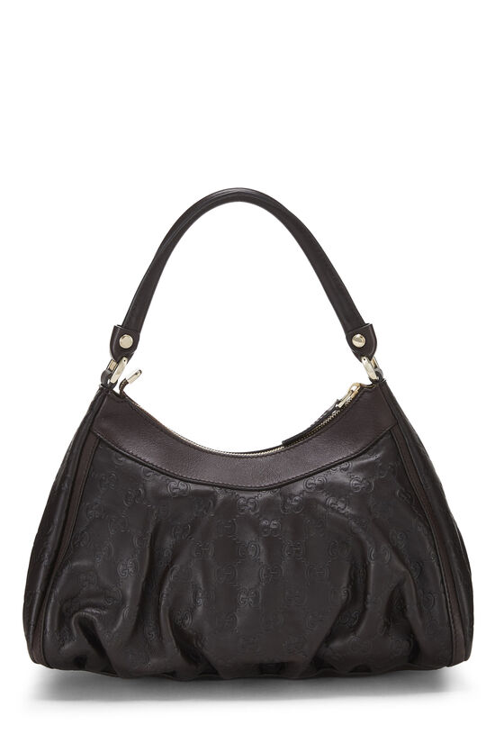 Brown Guccissima Abbey Shoulder Bag Small, , large image number 3